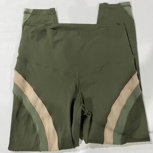 Aerie green leggings large